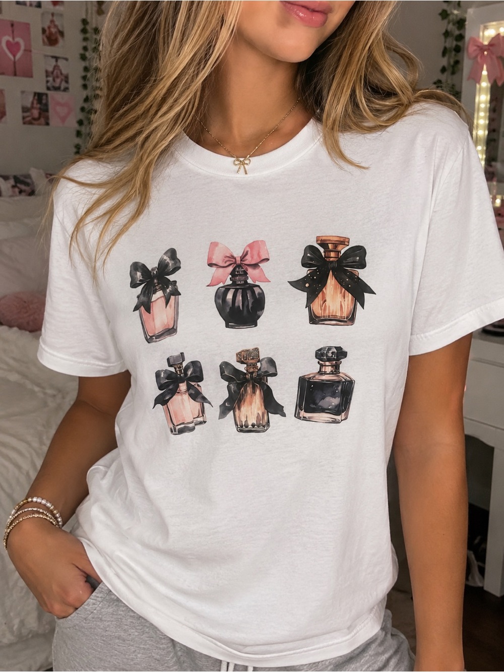 Perfume bottle tshirt